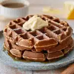 Homemade Gingerbread Waffles