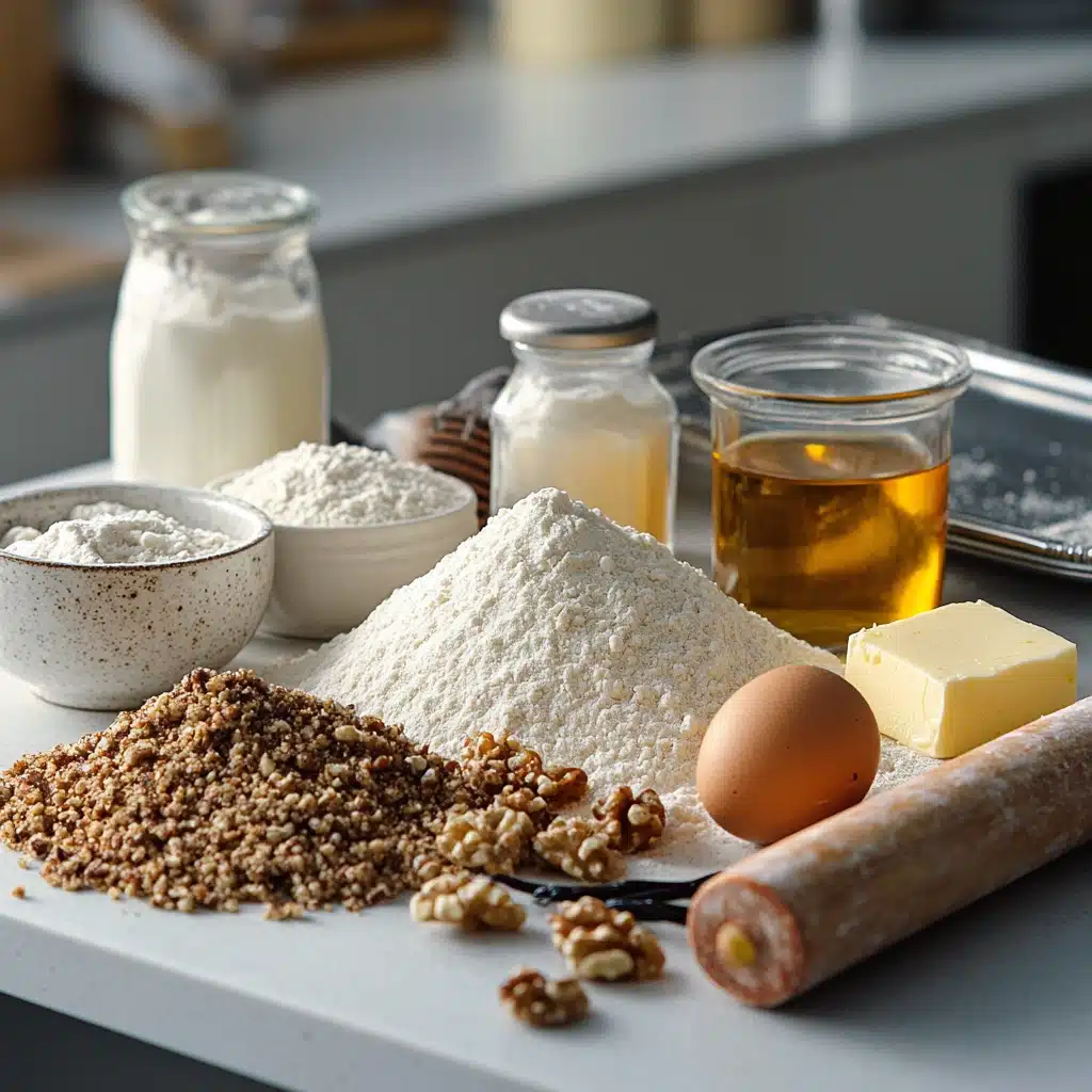 Italian Nut Roll Cookies