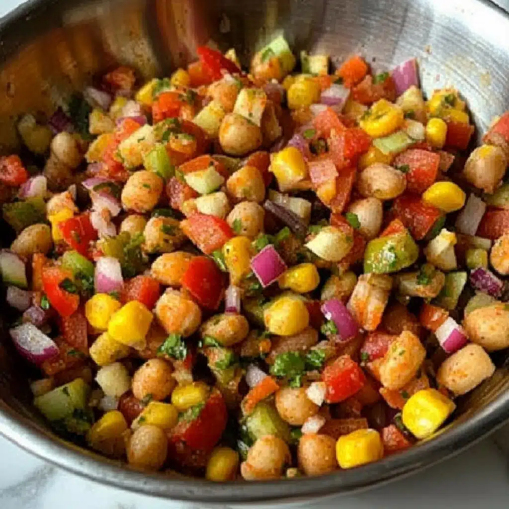 Indian Fusion Chaat Salad