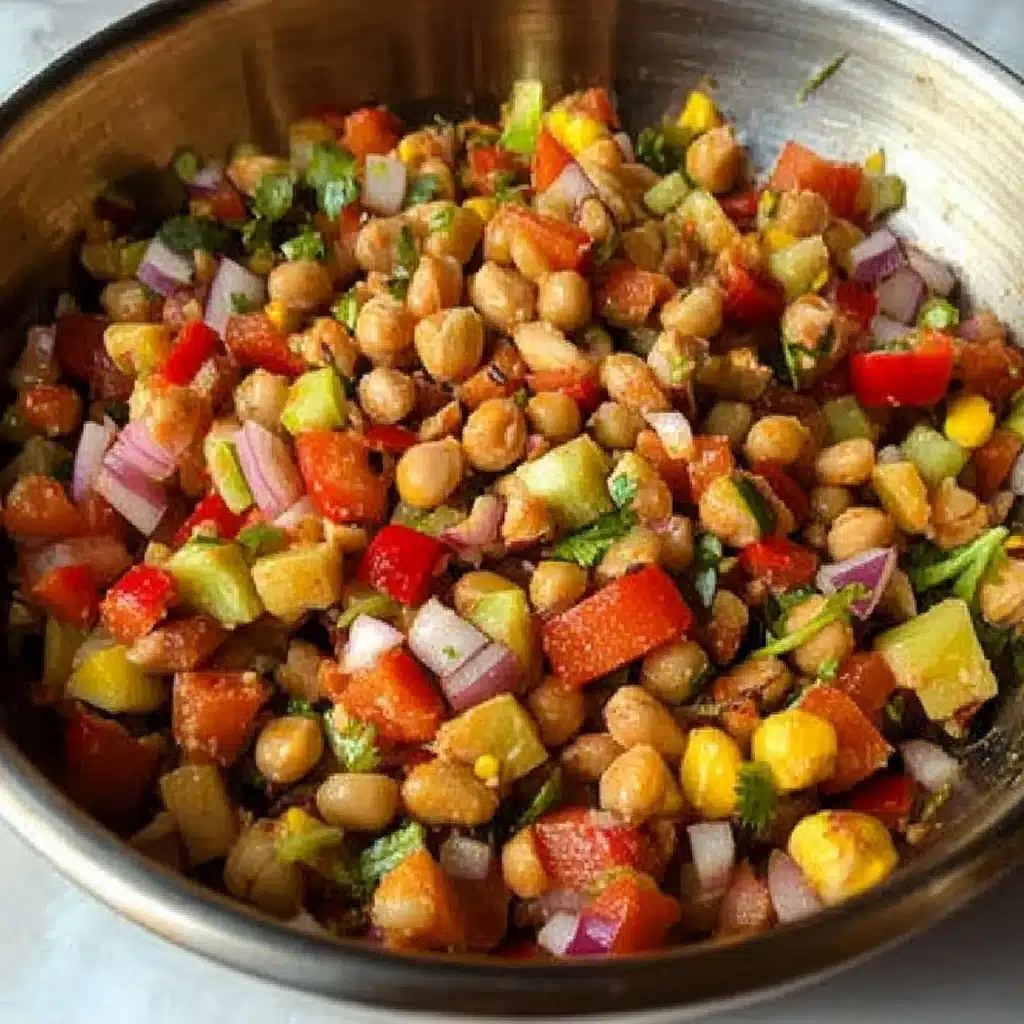 Indian Fusion Chaat Salad