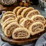 Italian Nut Roll Cookies
