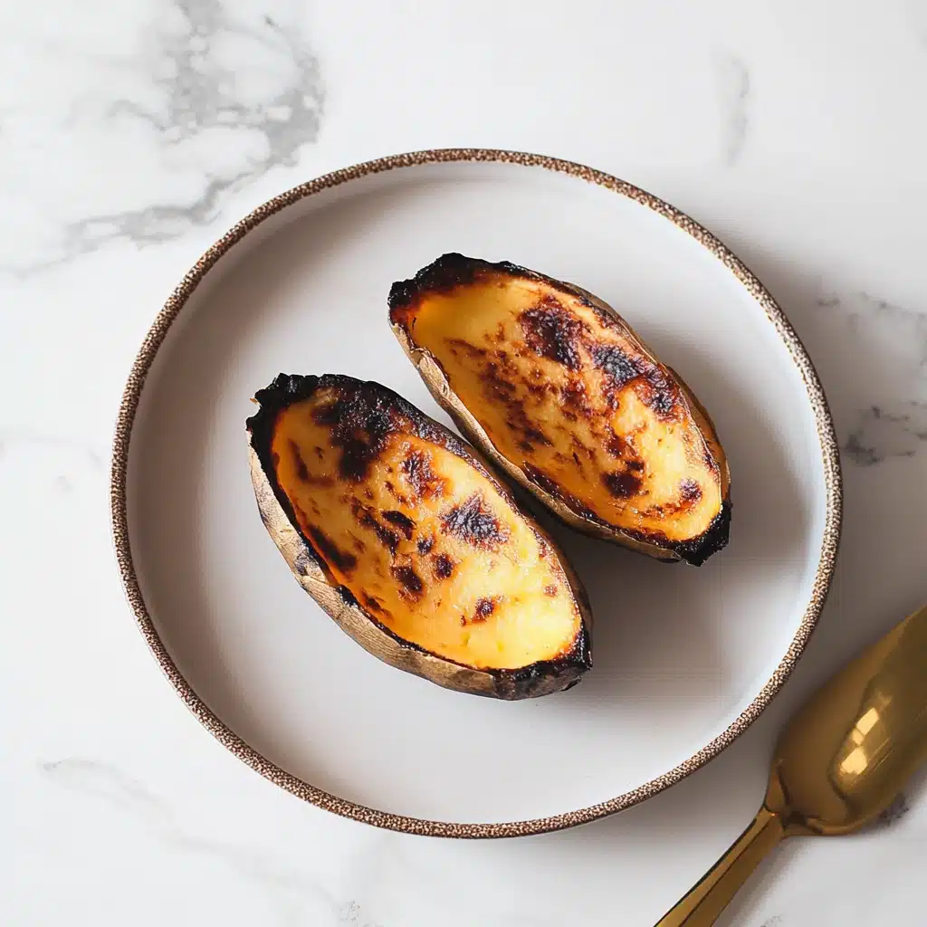 Japanese Sweet Potato Crème Brûlée