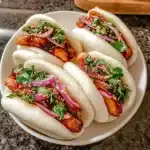 Korean Chicken Bao Buns