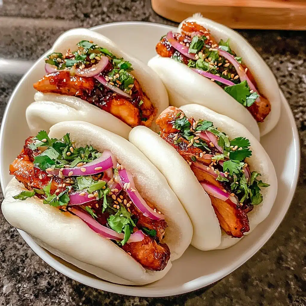 Korean Chicken Bao Buns