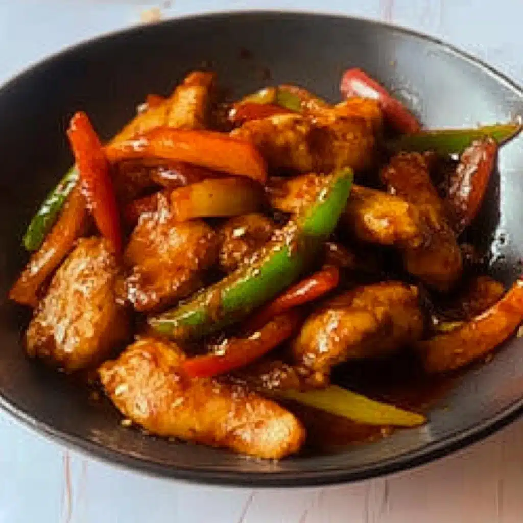Korean Spicy Chicken Stir Fry