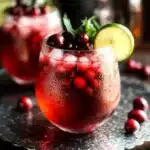 Low-Calorie Cranberry Moscow Mule