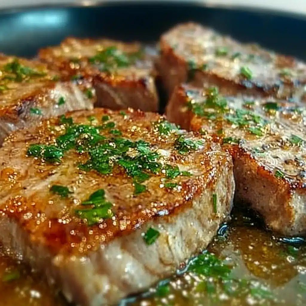 Garlic Butter Ahi Tuna