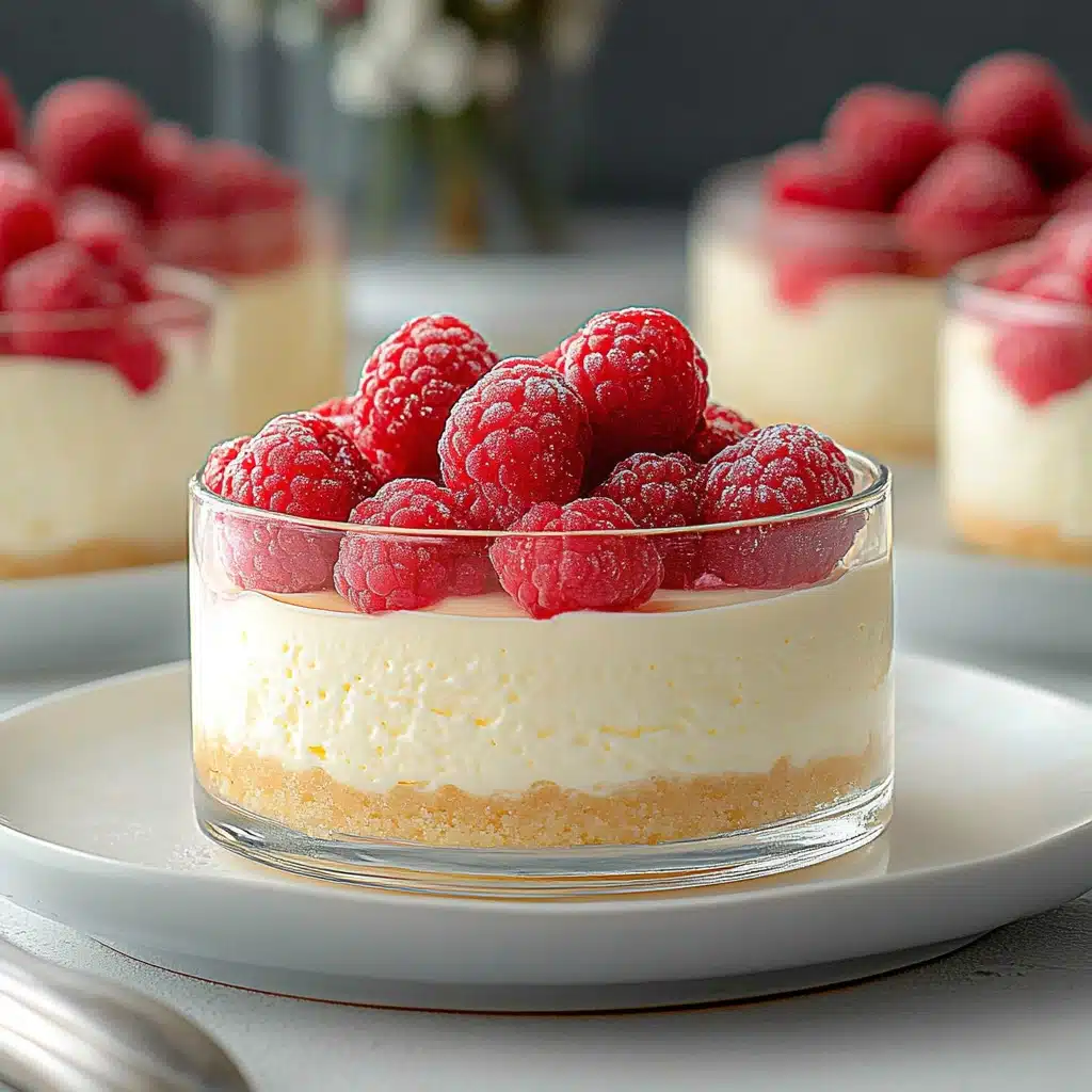 No-Bake Greek Yogurt Jello Cheesecake
