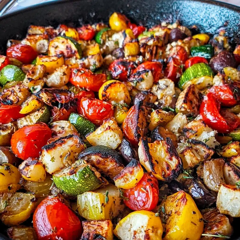 One Pan Greek Vegetables