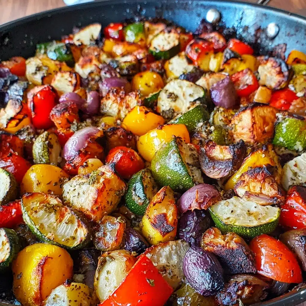 One Pan Greek Vegetables
