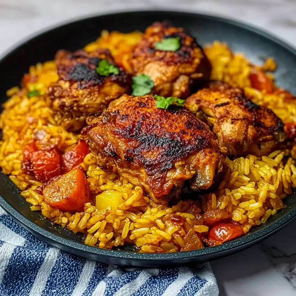 One-Pan Spanish Chicken and Rice