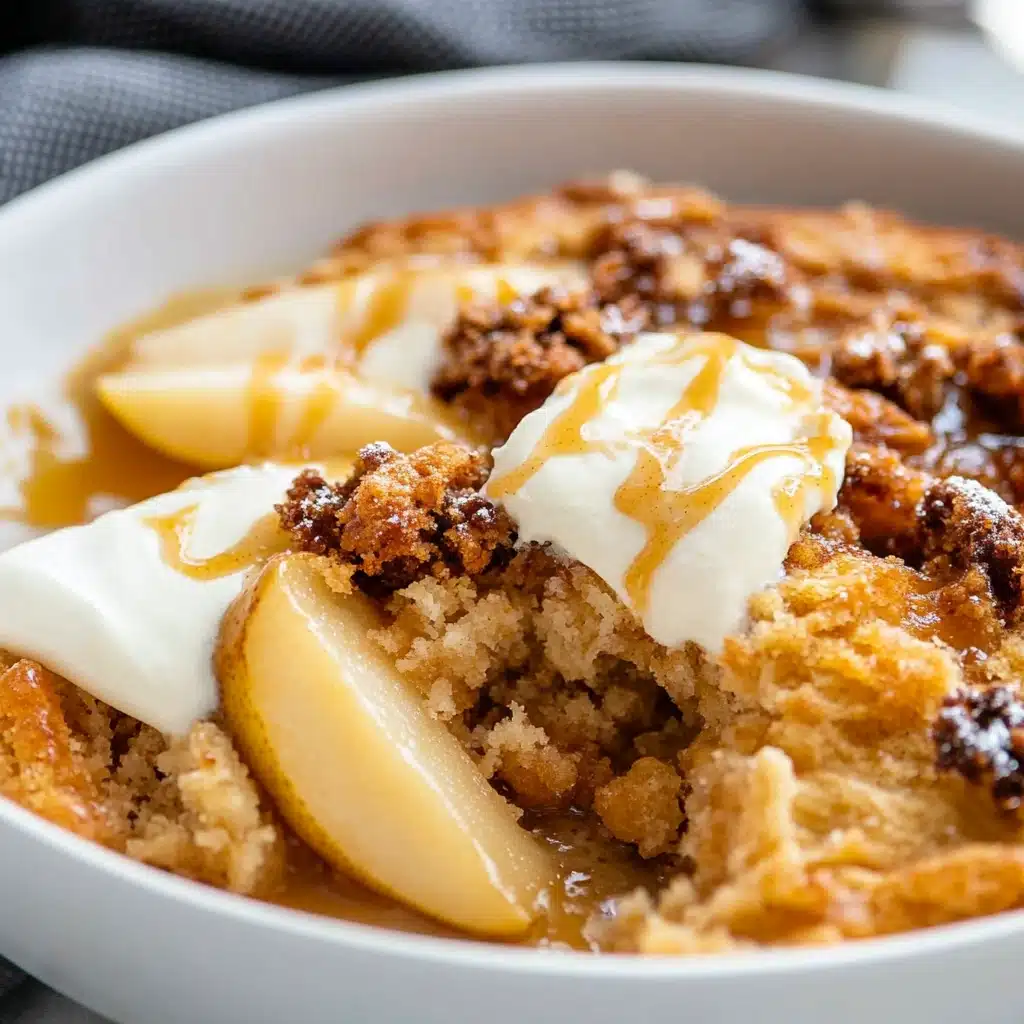 Pear Dump Cake