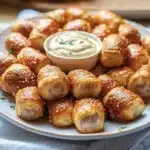 Pretzel Bratwurst Bites