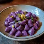 Purple Sweet Potato Gnocchi