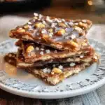 Salted Caramel Pretzel Bark