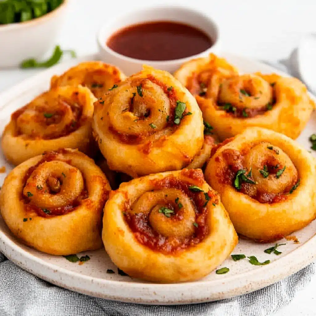 Savory Vegan Pizza Rolls