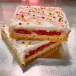 Strawberry Pop Tart Cookie Bars