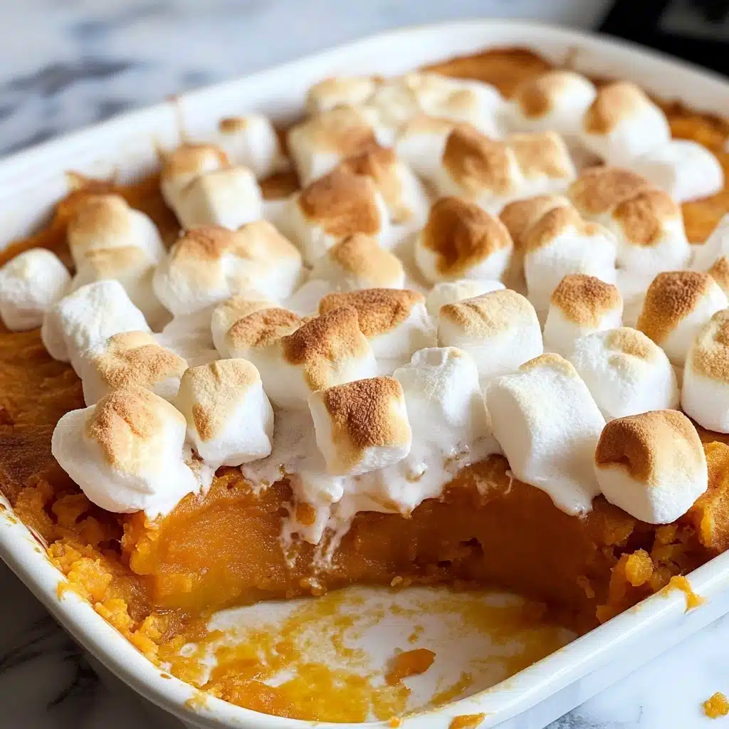 Sweet Potato Casserole with Marshmallows