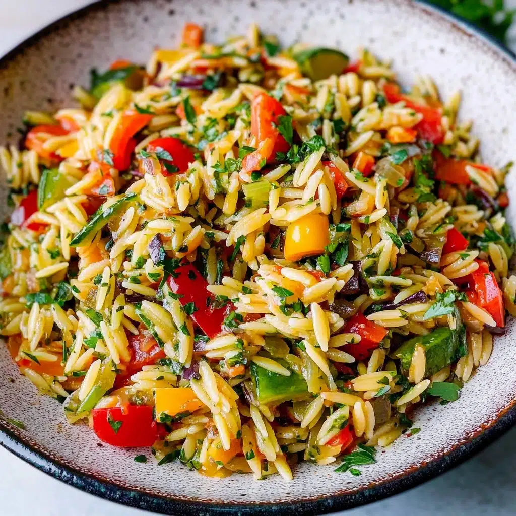 Veggie Orzo