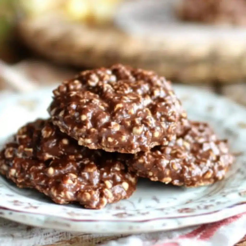 Vintage No-Bake Cookies