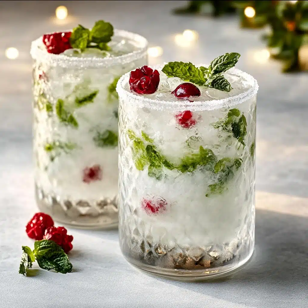 White Christmas Mojitos