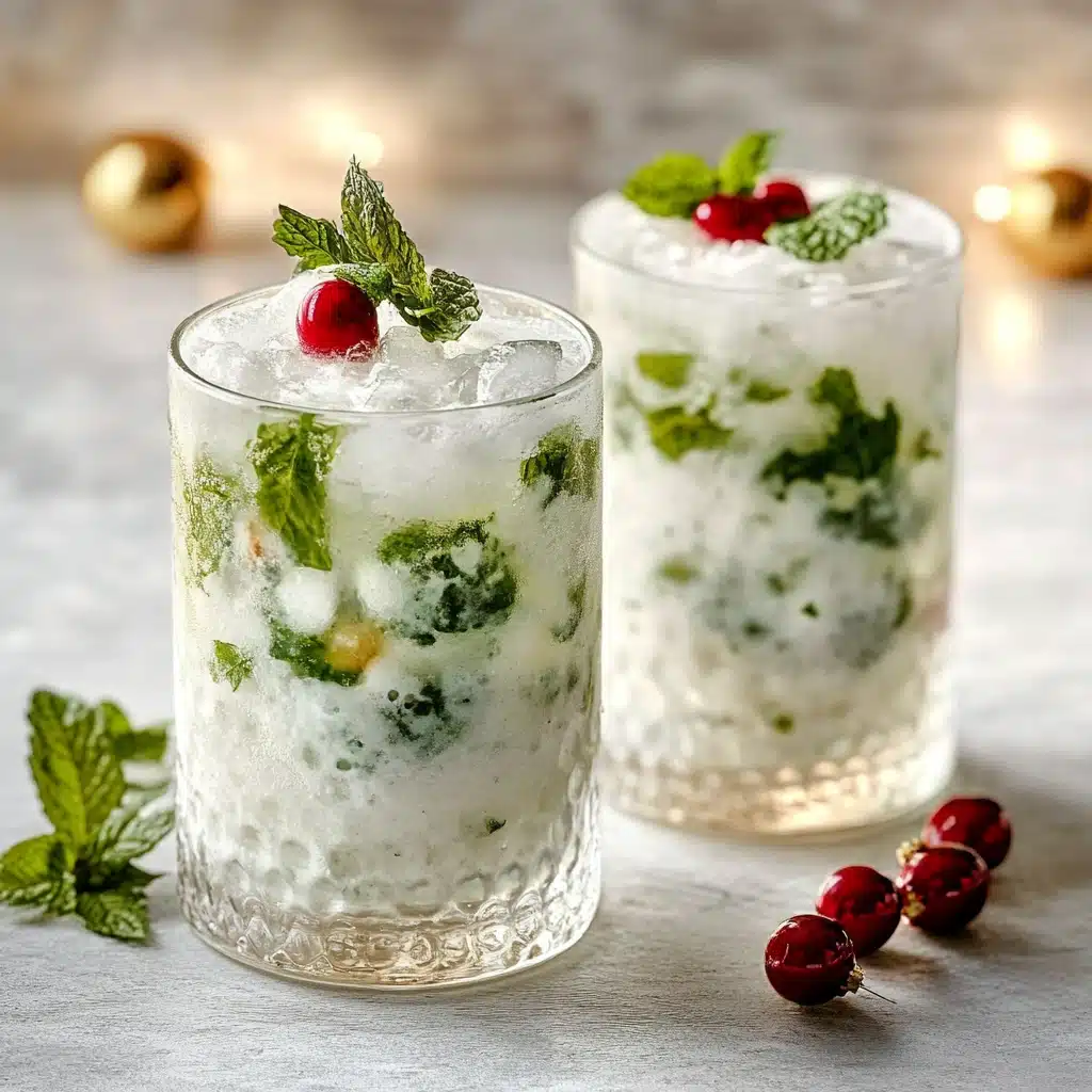 White Christmas Mojitos