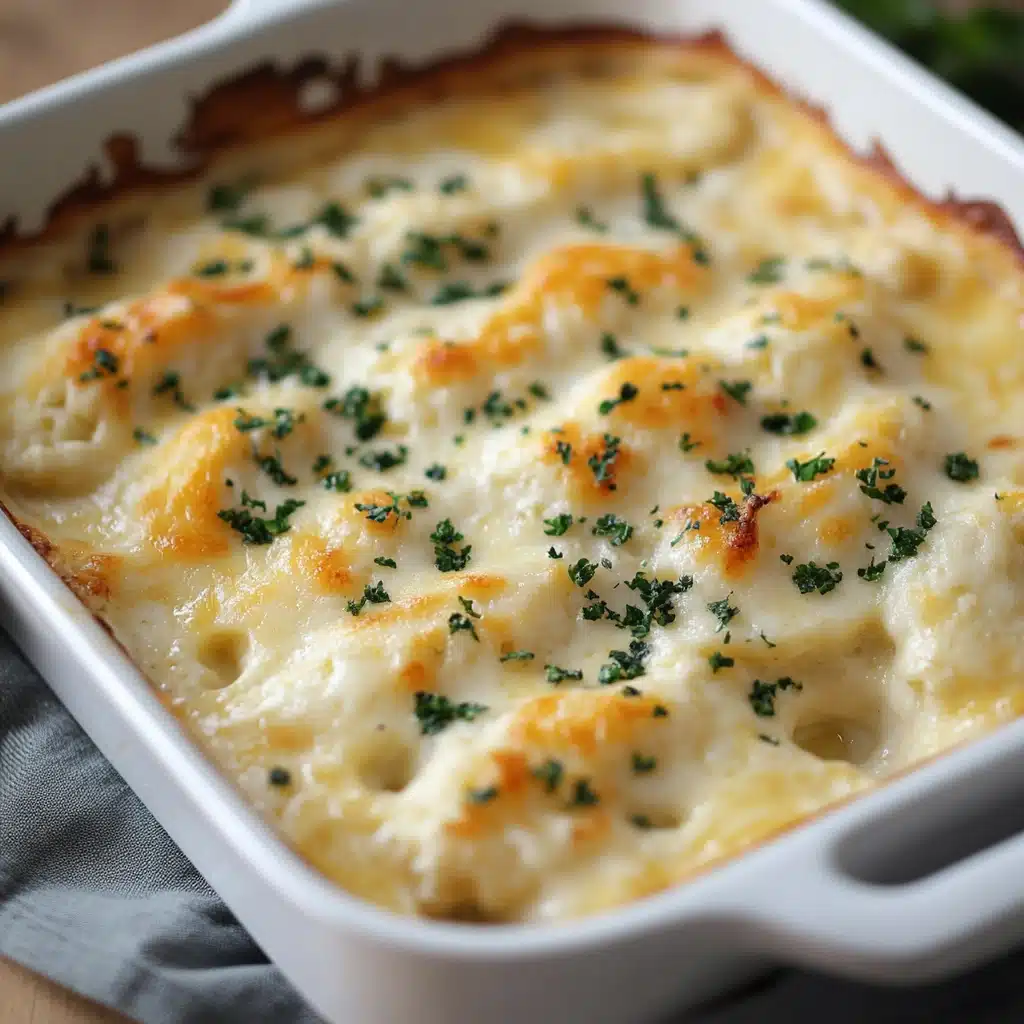creamy cauliflower gratin