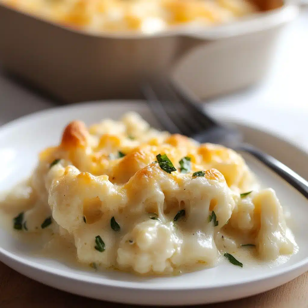 creamy cauliflower gratin
