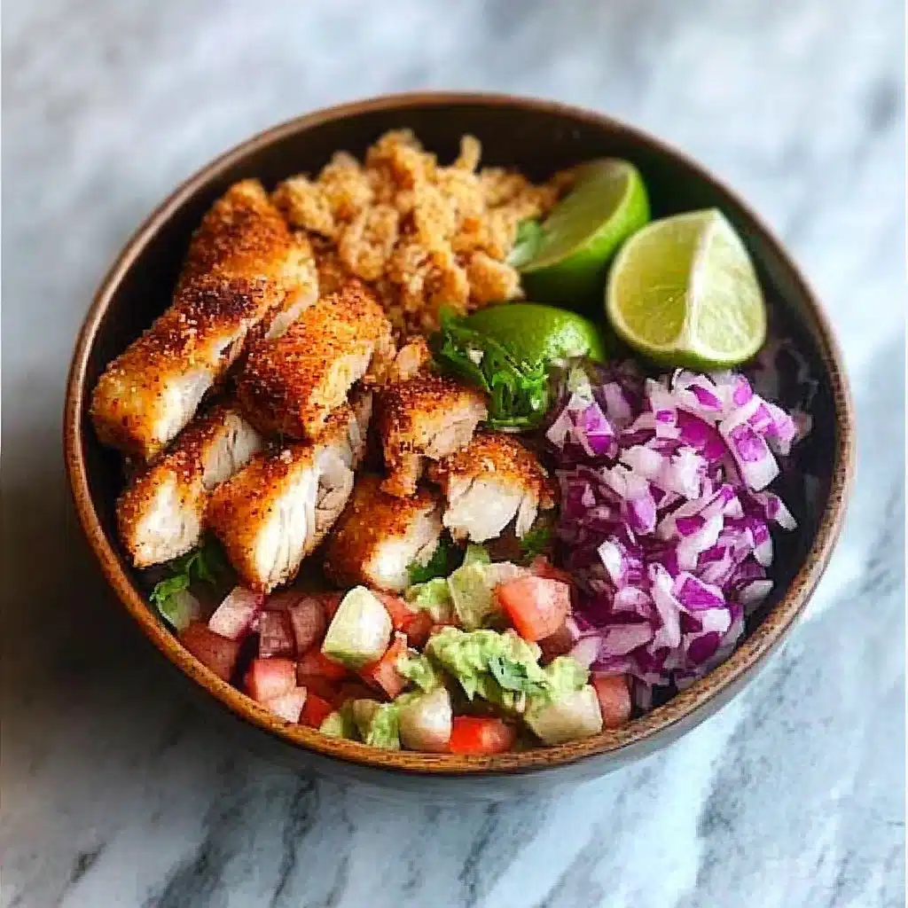 Crispy Fish Taco Bowls