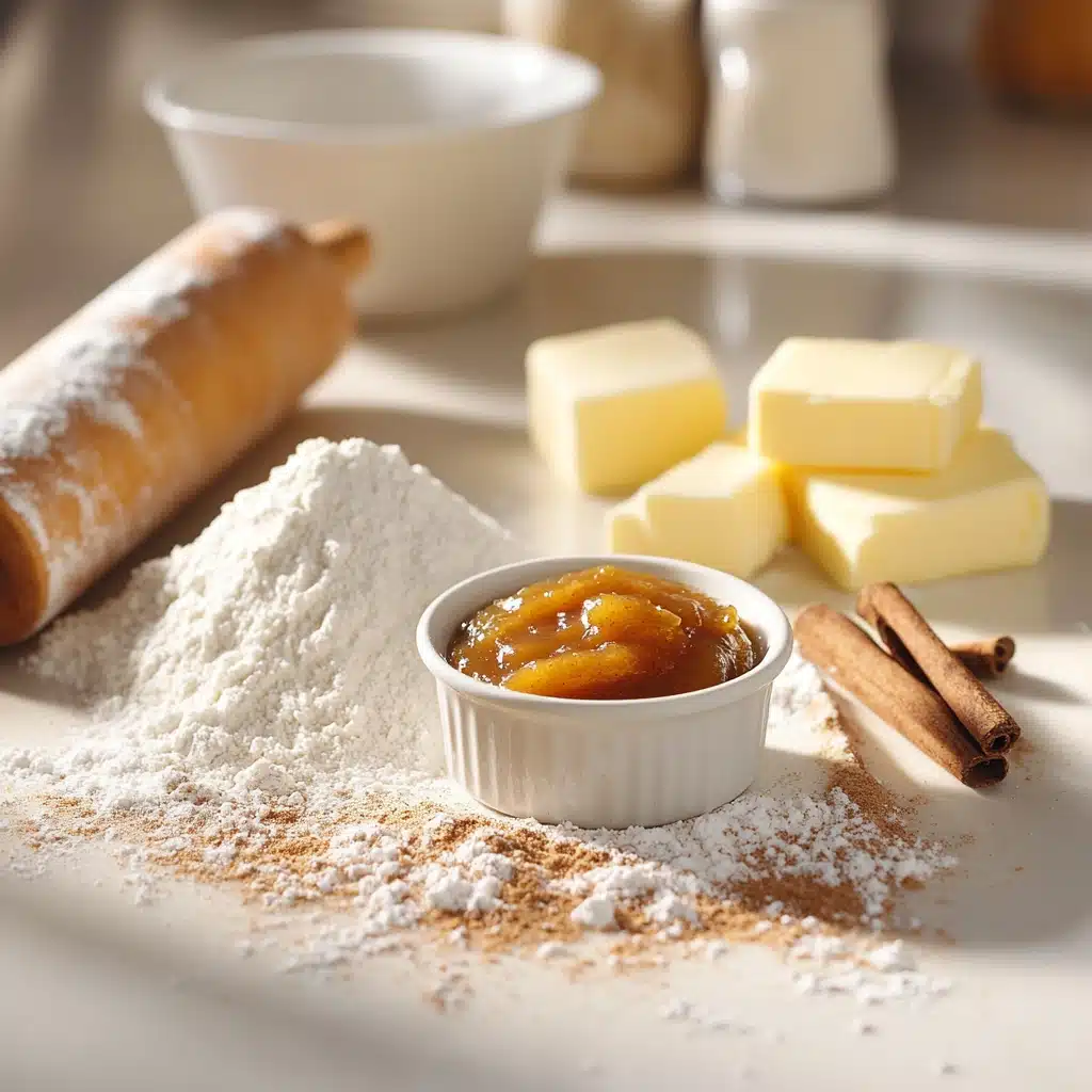 Apple Butter Cinnamon Rolls