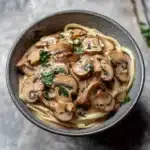 Mushroom Stroganoff
