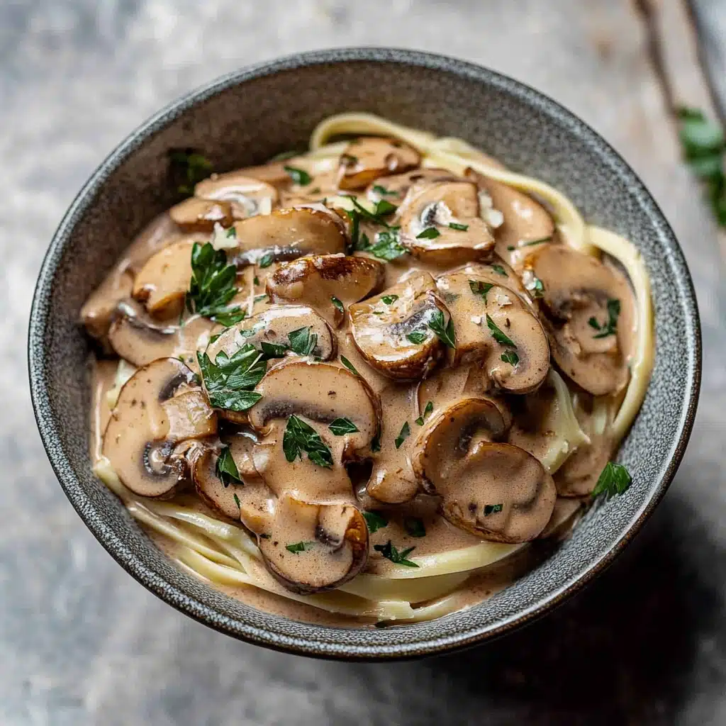 Mushroom Stroganoff