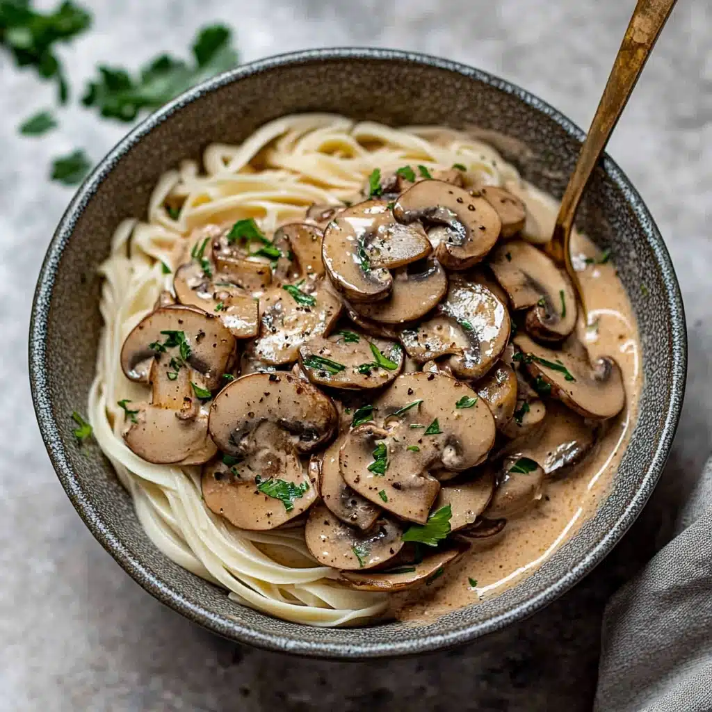 Mushroom Stroganoff