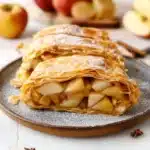 phyllo apple strudel