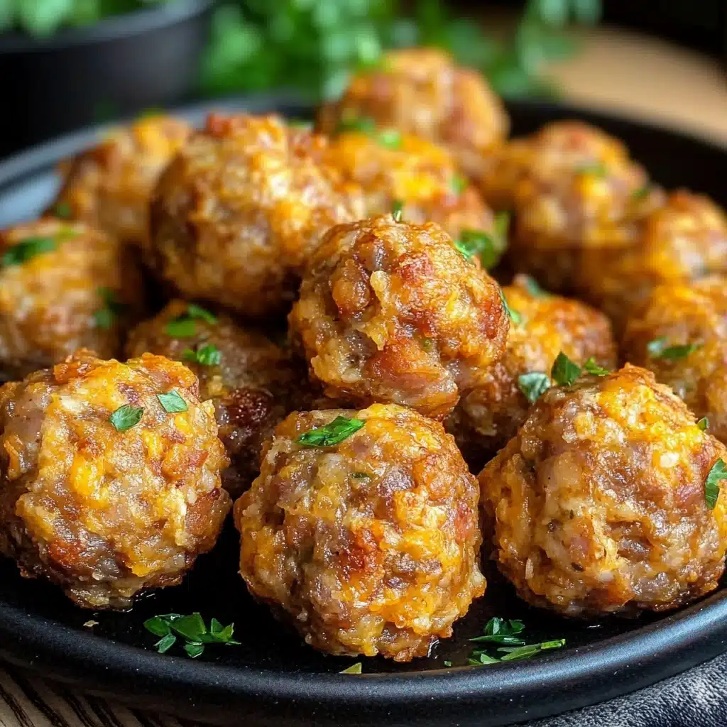 Stuffing Sausage Balls