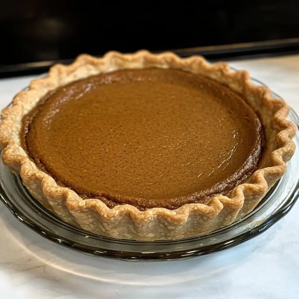 Tofu Pumpkin Pie