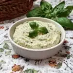 how to make an easy vegan garlic herb cheese