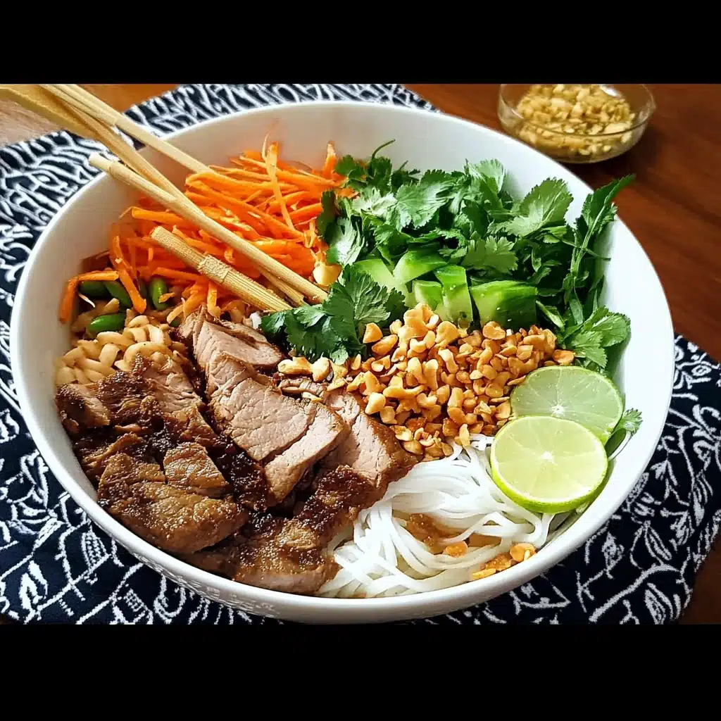 vietnamese noodle bowl