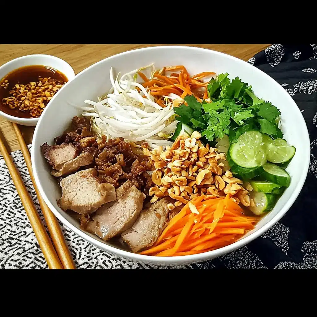 vietnamese noodle bowl
