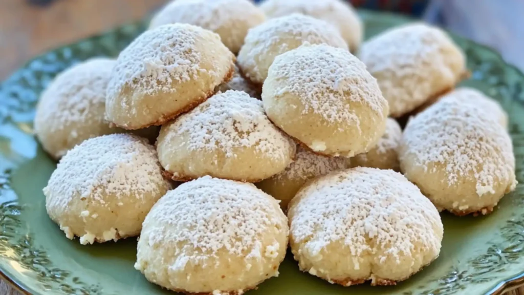 the recipe for italian ricotta cookies is displayed on an iphone screen, with instructions to make it