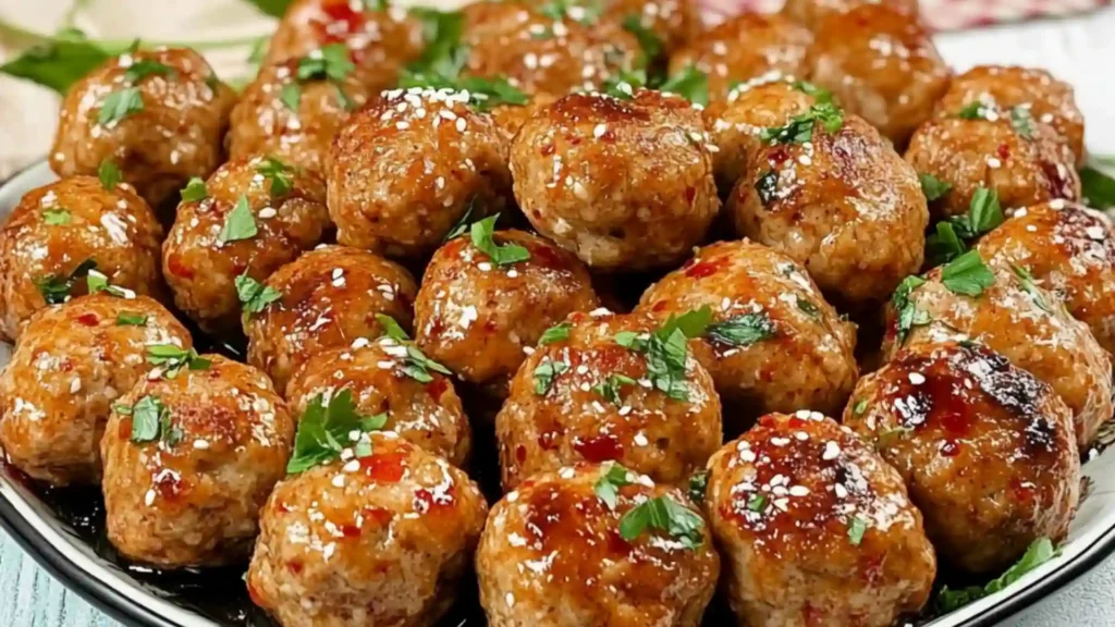 some food that is sitting on top of each other