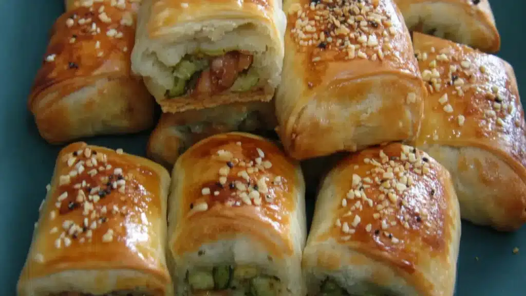 healthy chicken sausage rolls recipe with step by step instructions to make them easy and delicious