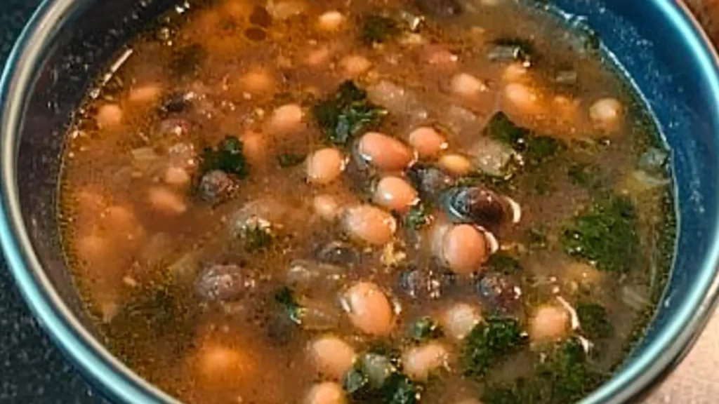 vegan healthy easy smoky black eyed pea soup