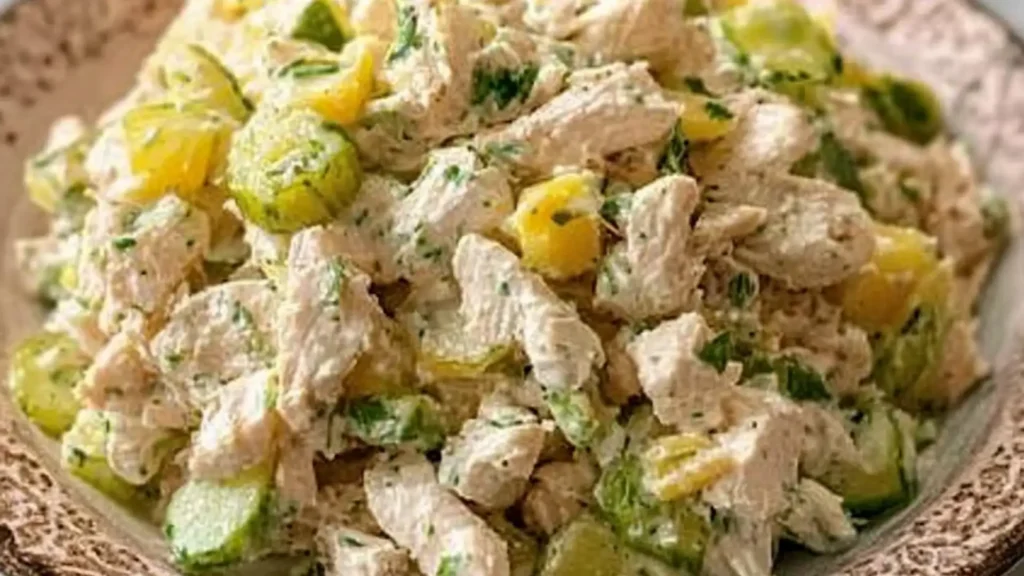 Image for Crunchy Dill Pickle Chicken Salad