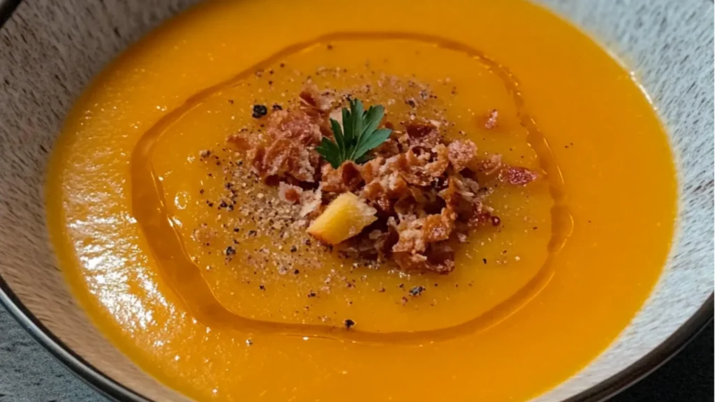 Image for Easy Roasted Butternut Squash And Apple Soup
