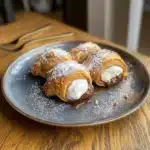 s'mores crescent rolls-Ups