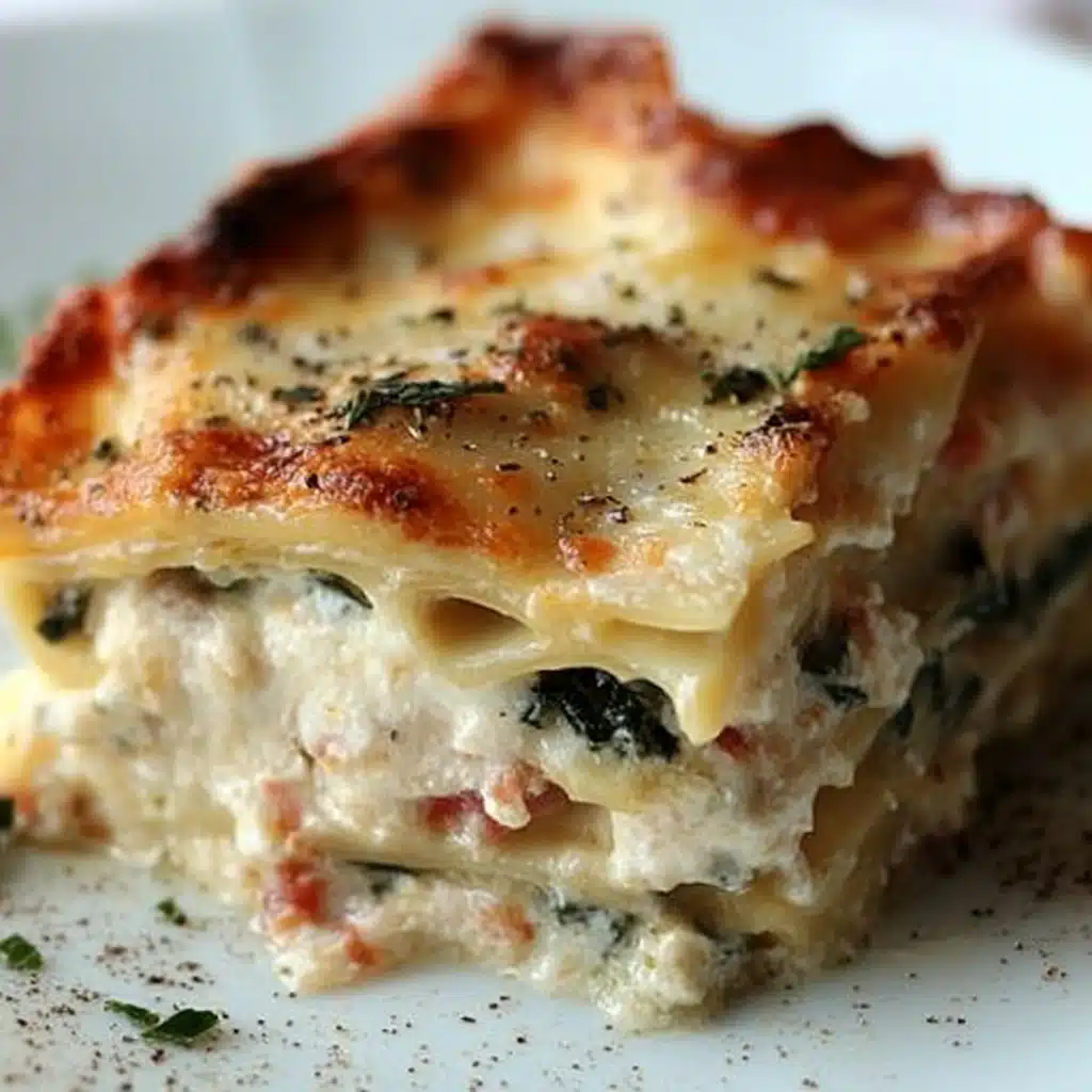 Alfredo Chicken Lasagna