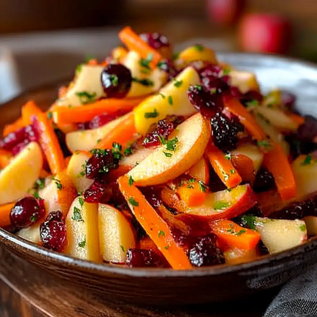 Apple Cranberry Carrot Salad