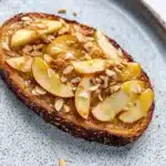 Apple Tahini Toast