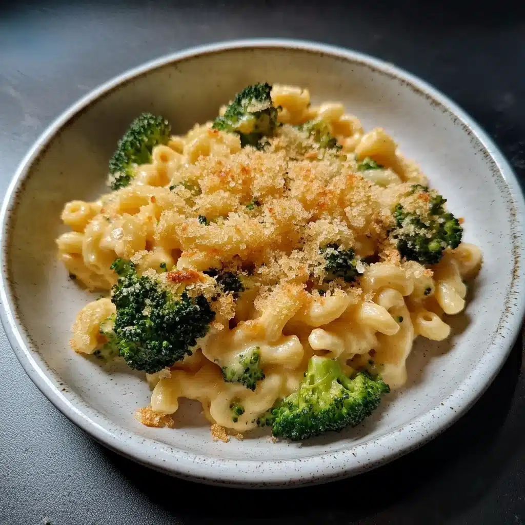 Baked Broccoli Macaroni and Cheese